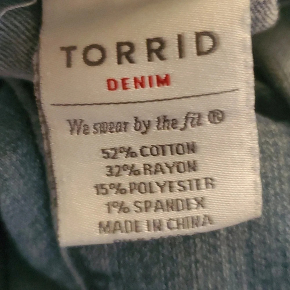 Torrid Denim Jeans (We Swear By The Fit Jeggings) - Picture 6 of 11